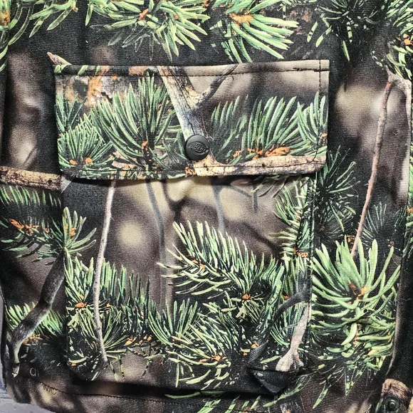 Dickies Jacket Mens XL Camo West Wayne Carlton Fleece Lined Canvas Hunting - Picture 4 of 9